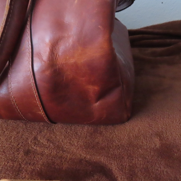 JOSEPH HANNA Fine Leather Goods bag initials PCW - Picture 2 of 10